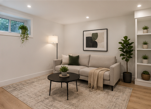 Modern Basement Suite Conversion